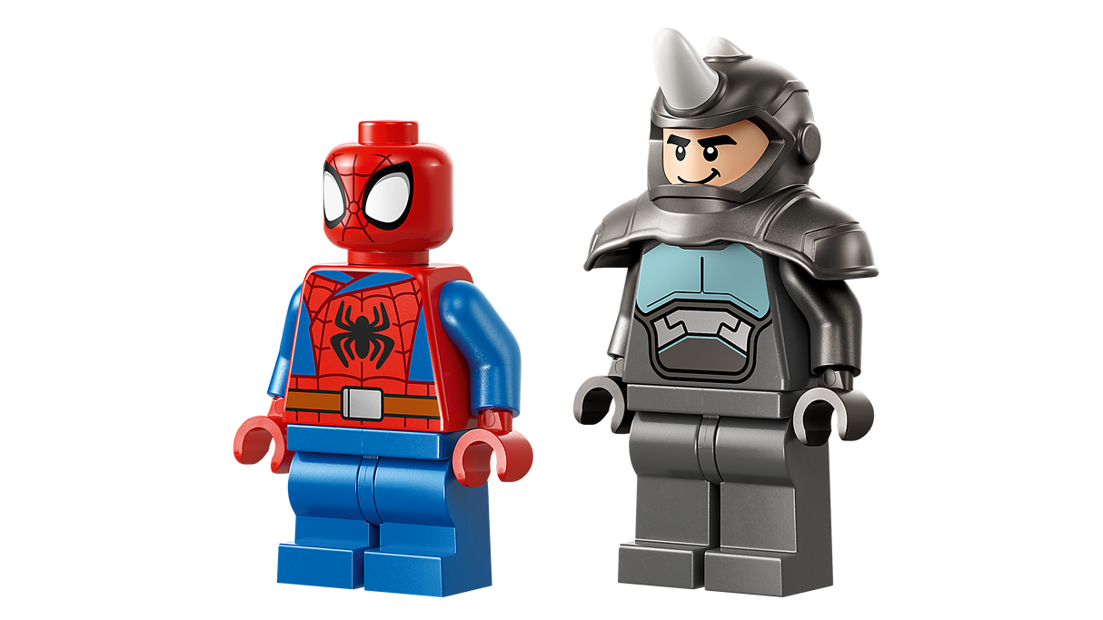 LEGO Spidey oma mootorrattal vs. Rhino 11206L