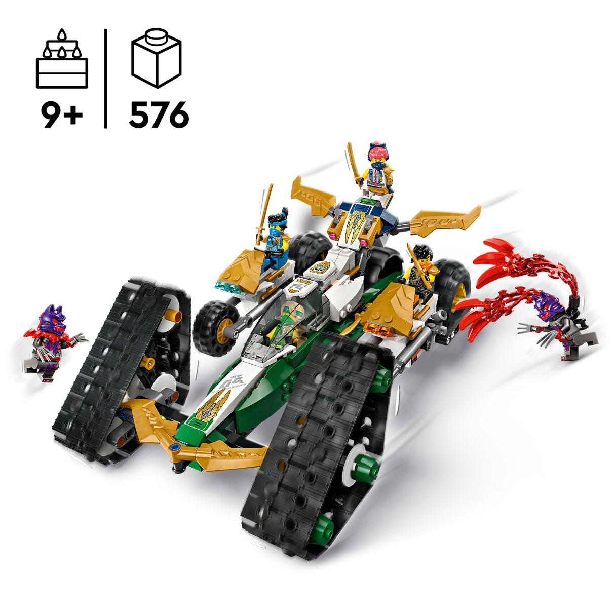 LEGO Ninjago Ninjameeskonna kombosõiduk 71820L