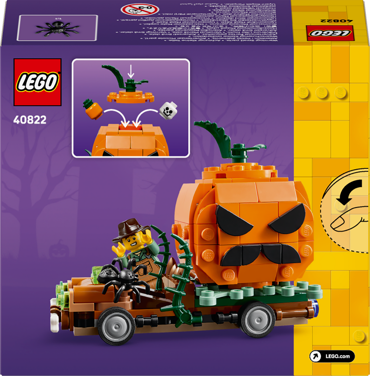 LEGO Iconic Jack-O'-Lantern pikapauto 40822L