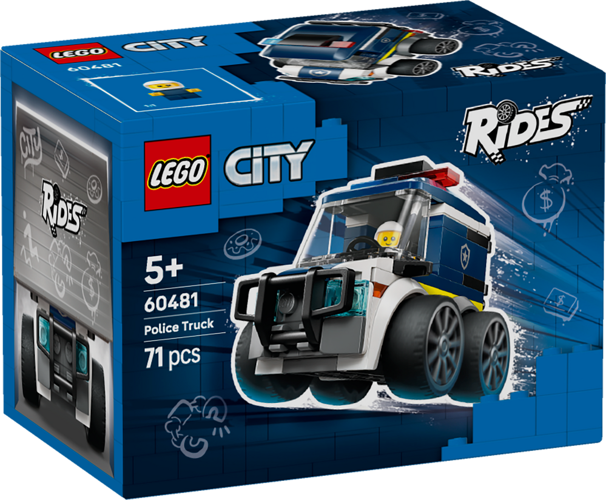 LEGO City Sõidukid – politseiveok 60481L