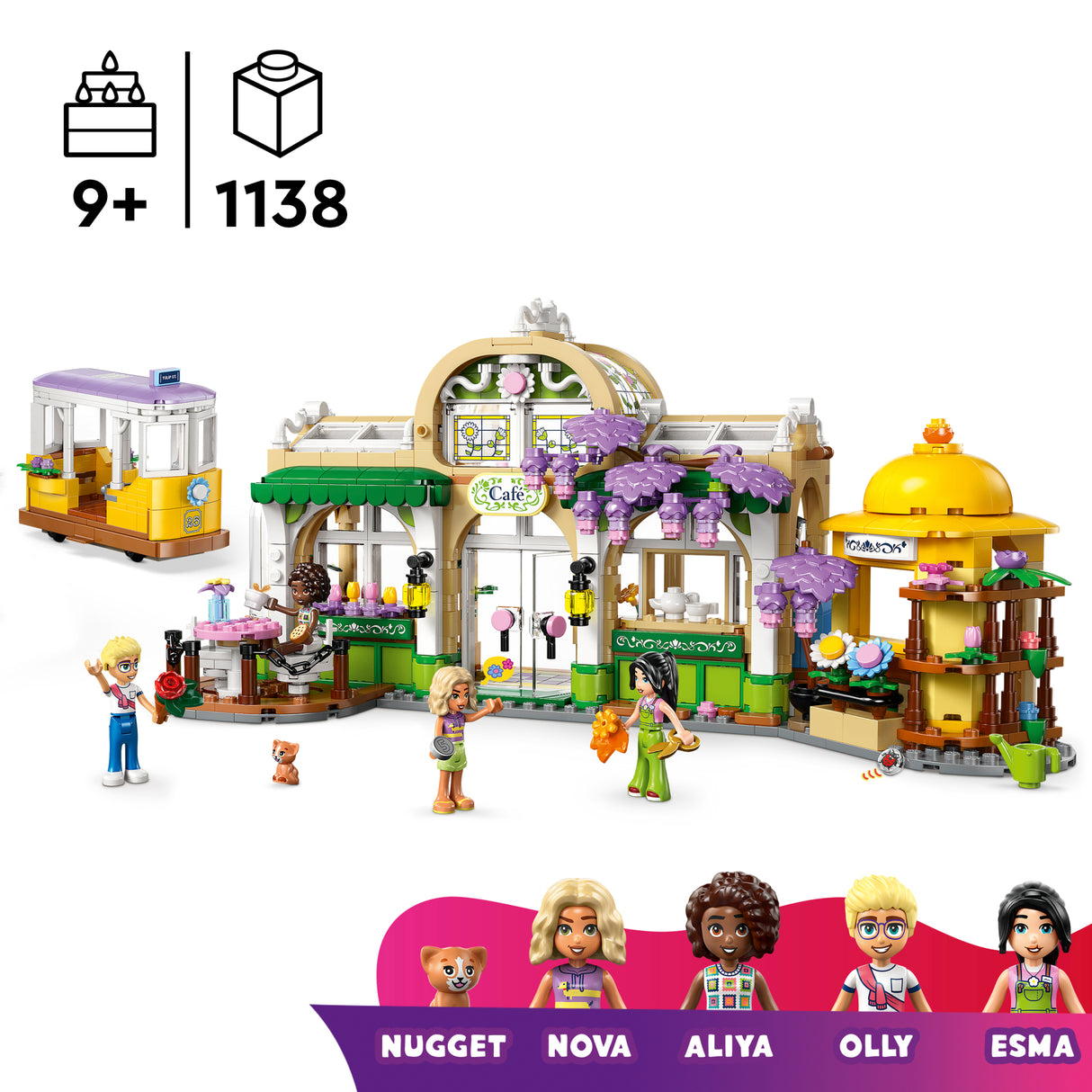 LEGO Friends Taimekohvik ja lillepood
42671L
