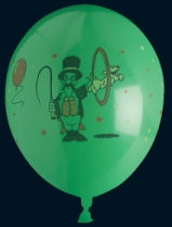 Bini tsirkuseteemalised õhupallid, 8 tk 80803H