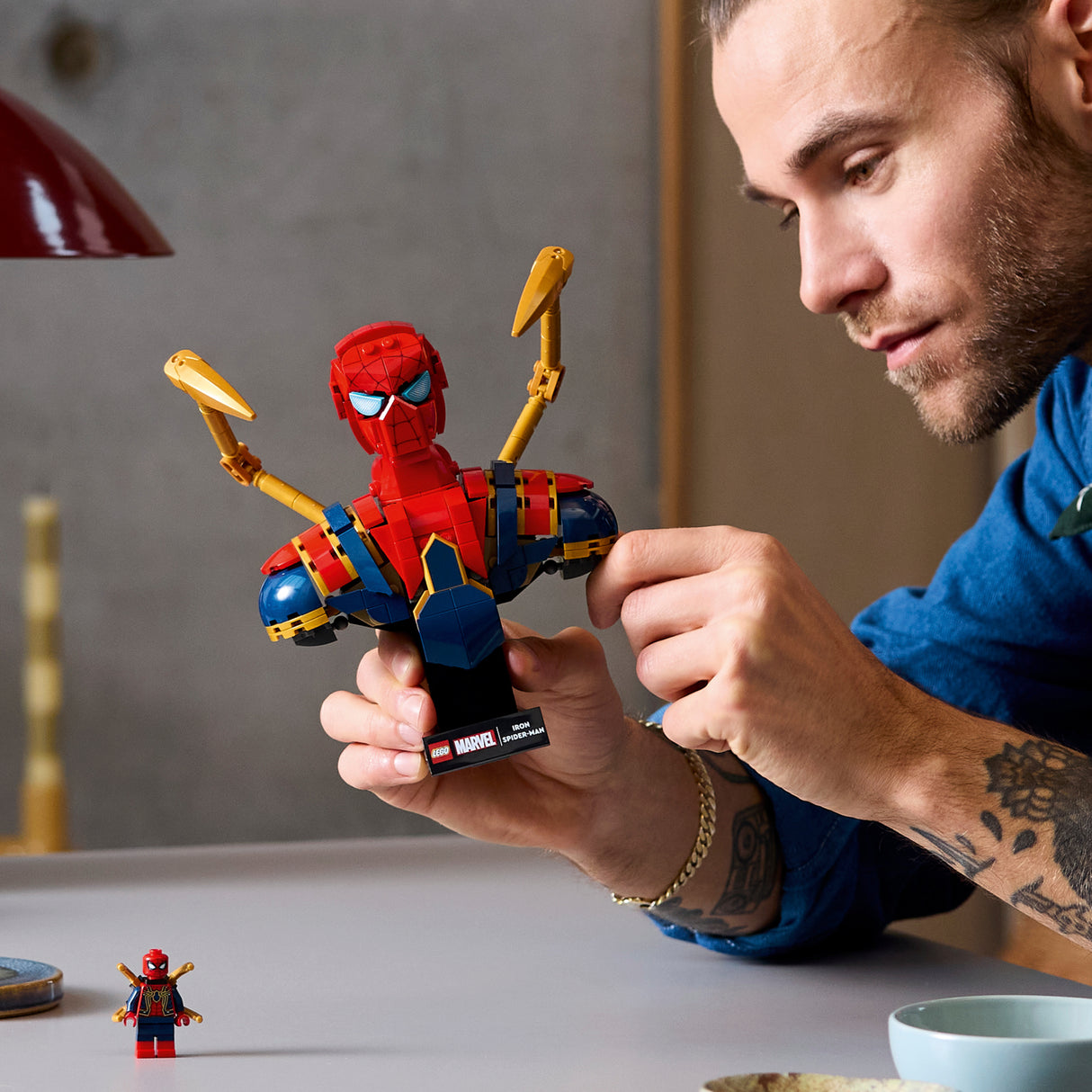 LEGO Super Heroes Iron Spider-Mani büst 76326L
