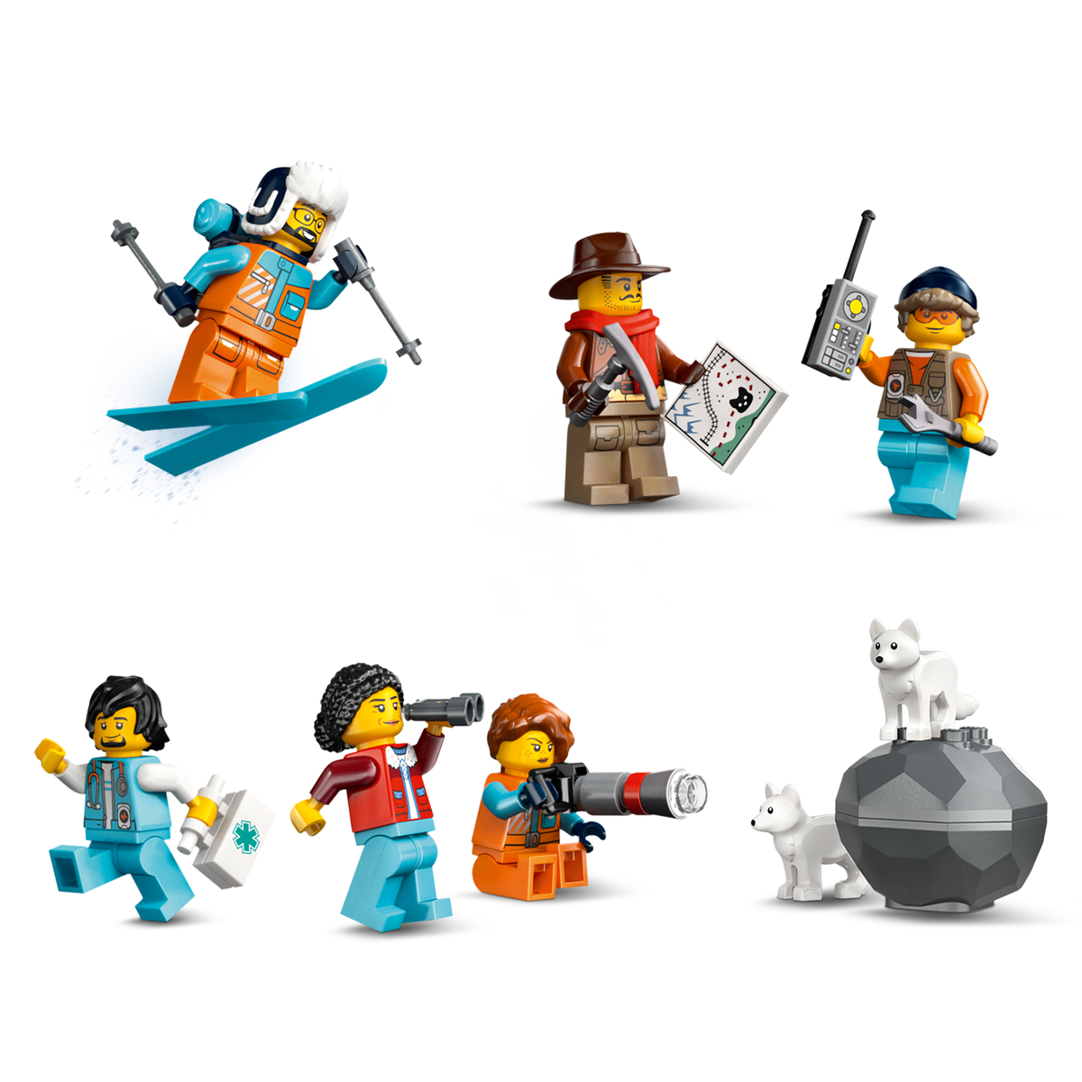 LEGO City Maadeavastajate arktika ekspressrong
60470L
