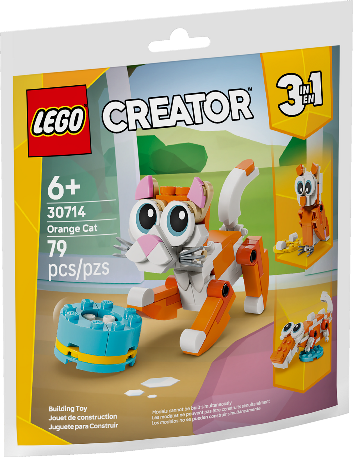 LEGO Creator oranž kass 30714L