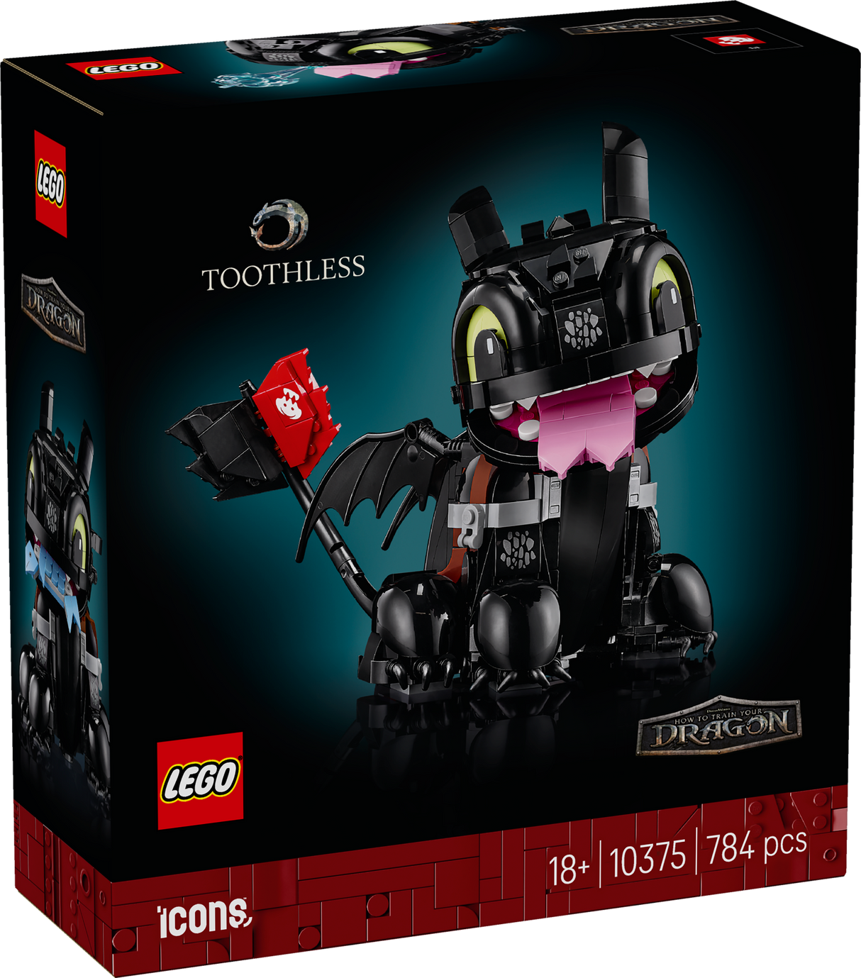 LEGO Icons Kuidas taltsutada lohet: Hambutu 10375L