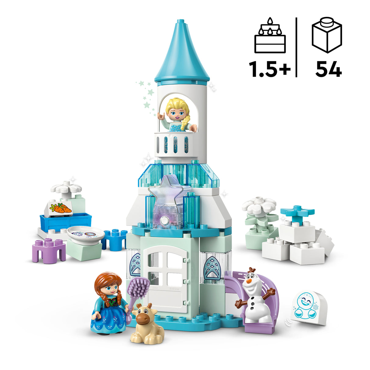 LEGO DUPLO Anna ja Elsa külmunud lossi pidu
10455L