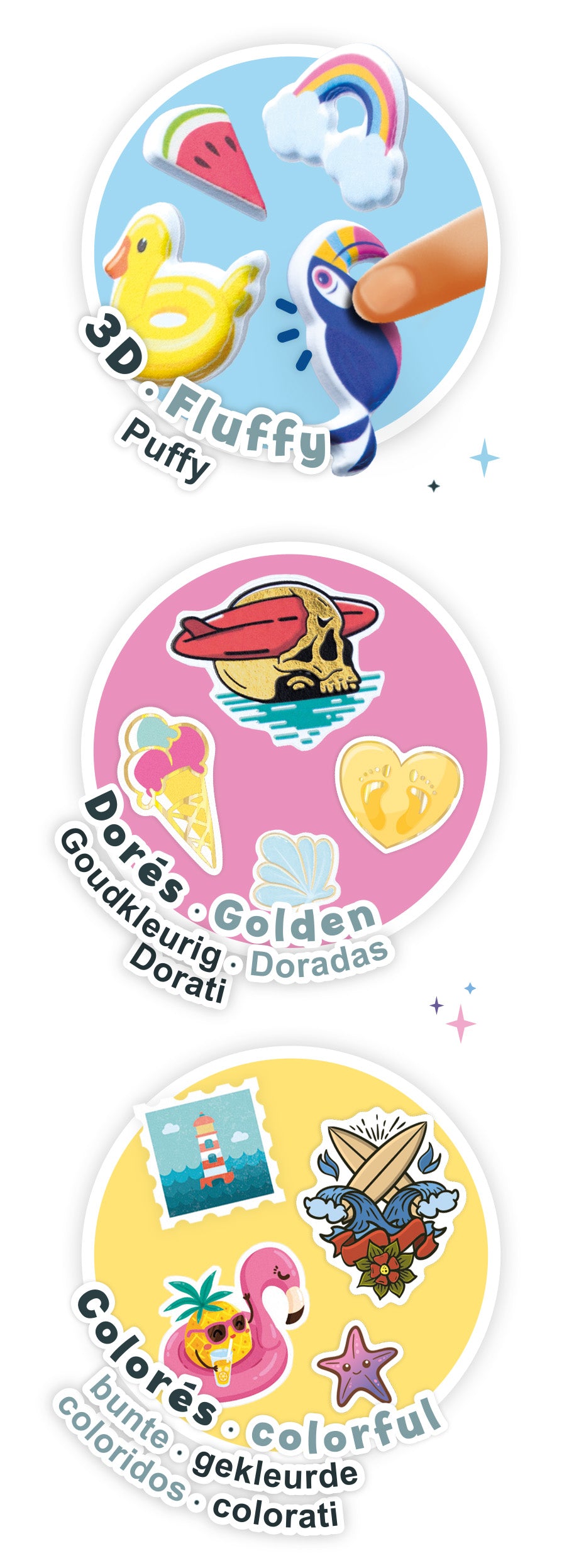 Buki kleebiste komplekt - suvi FK018I