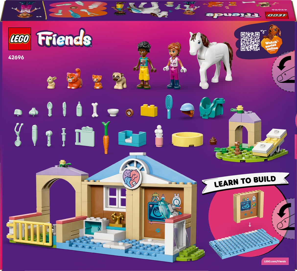 LEGO Friends Loomakliinik 42696L