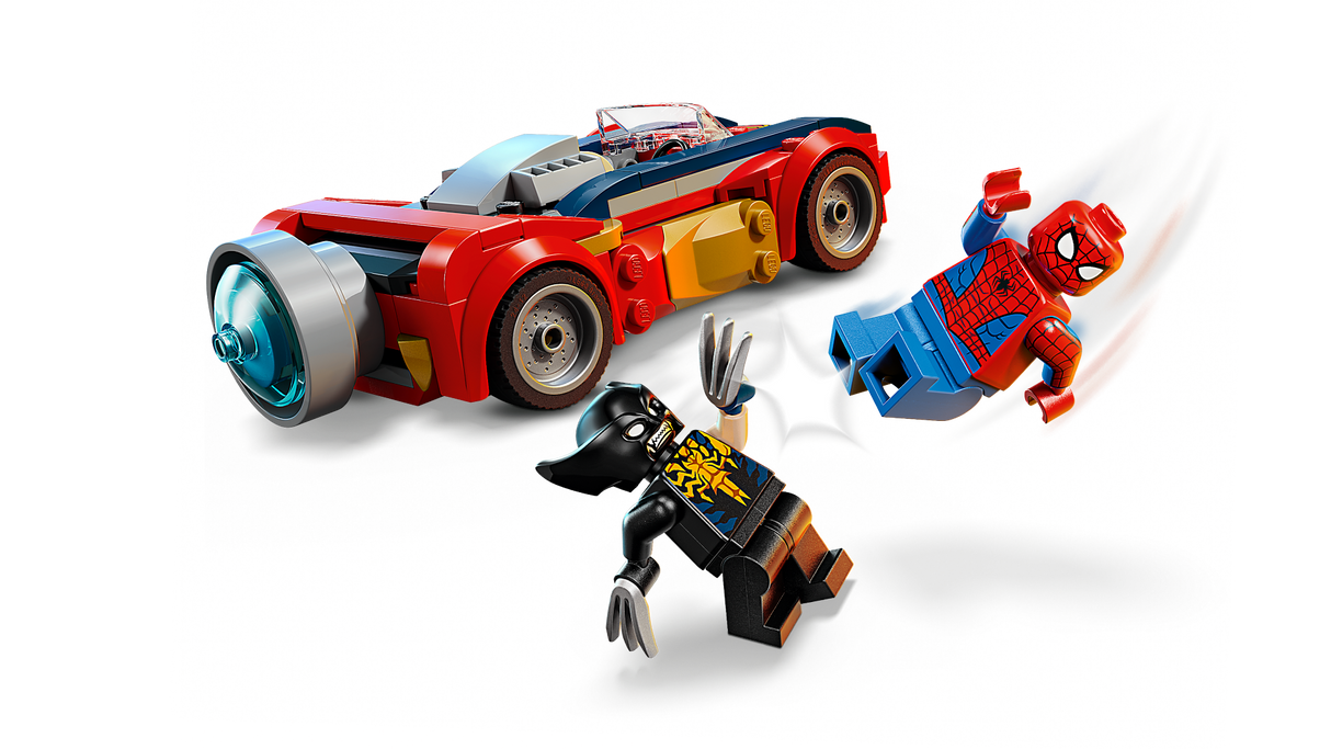 LEGO Super Heroes Spider-mani auto vs. mürgine Wolverine 76336L