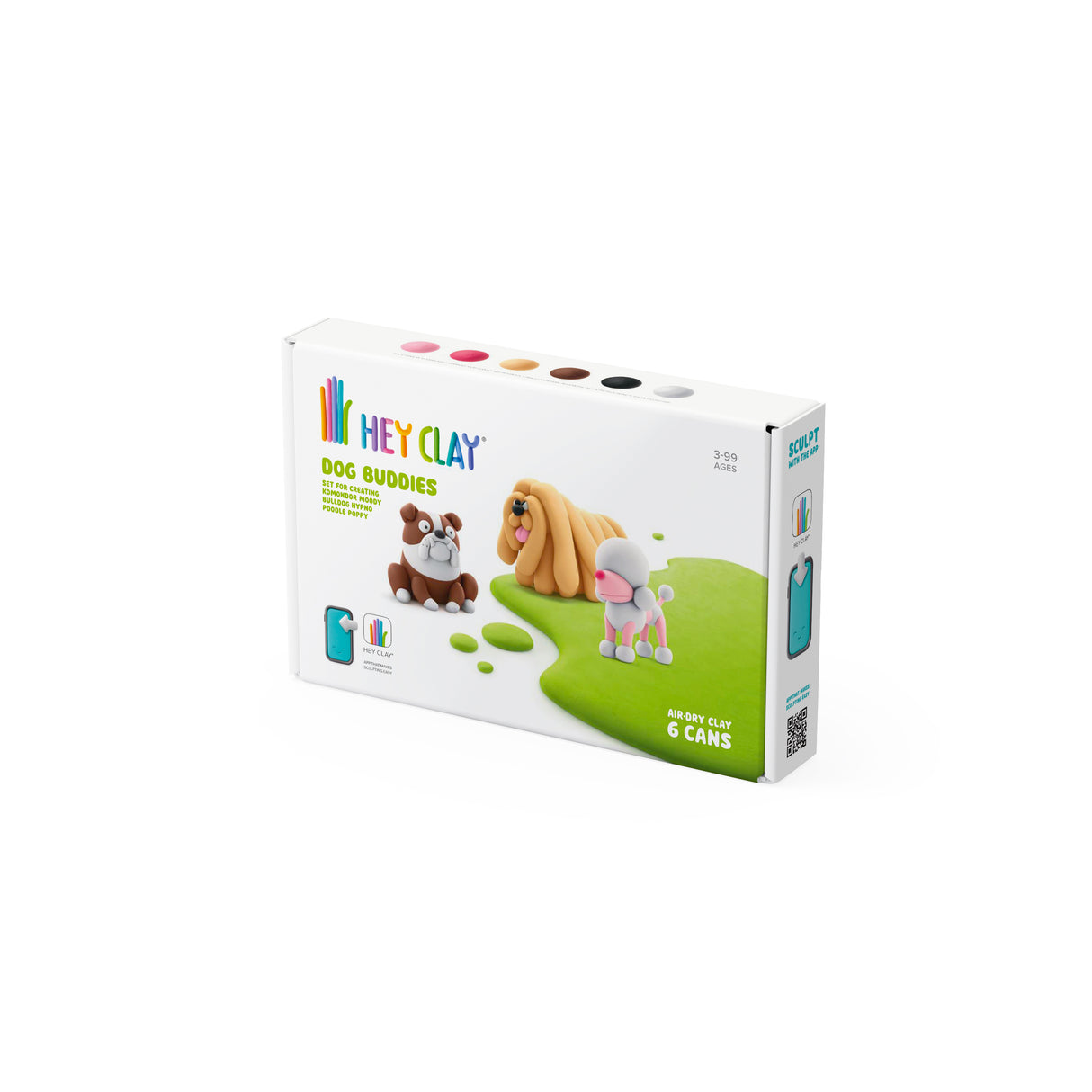 HEY CLAY voolimismass 6 tk: koerasõprade valik 60057E