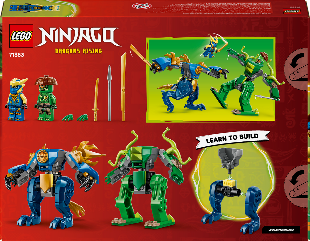 LEGO Ninjago Jay draakoniroboti võitlus 71853L