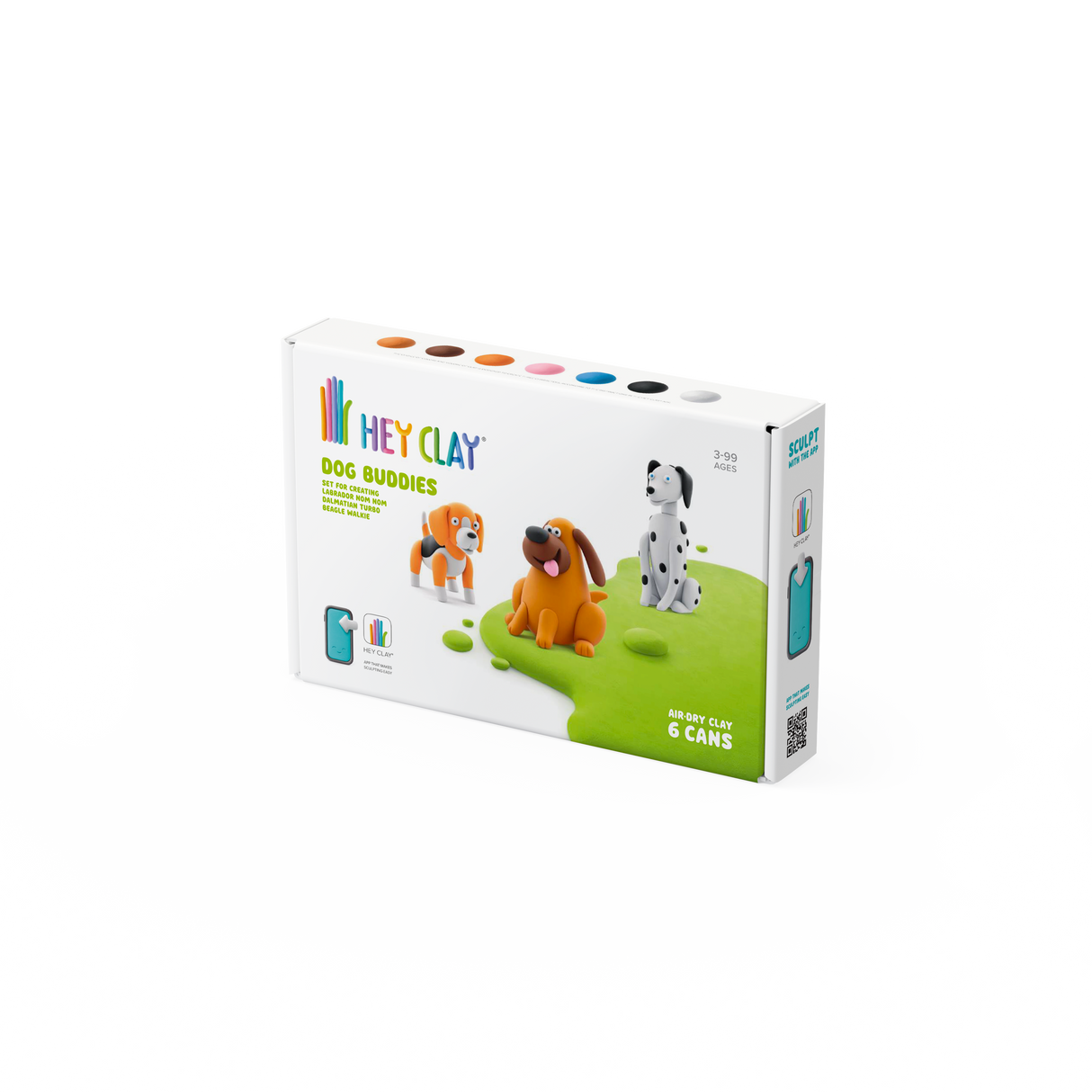 HEY CLAY voolimismass 6 tk: koerasõprade valik 2 60058E