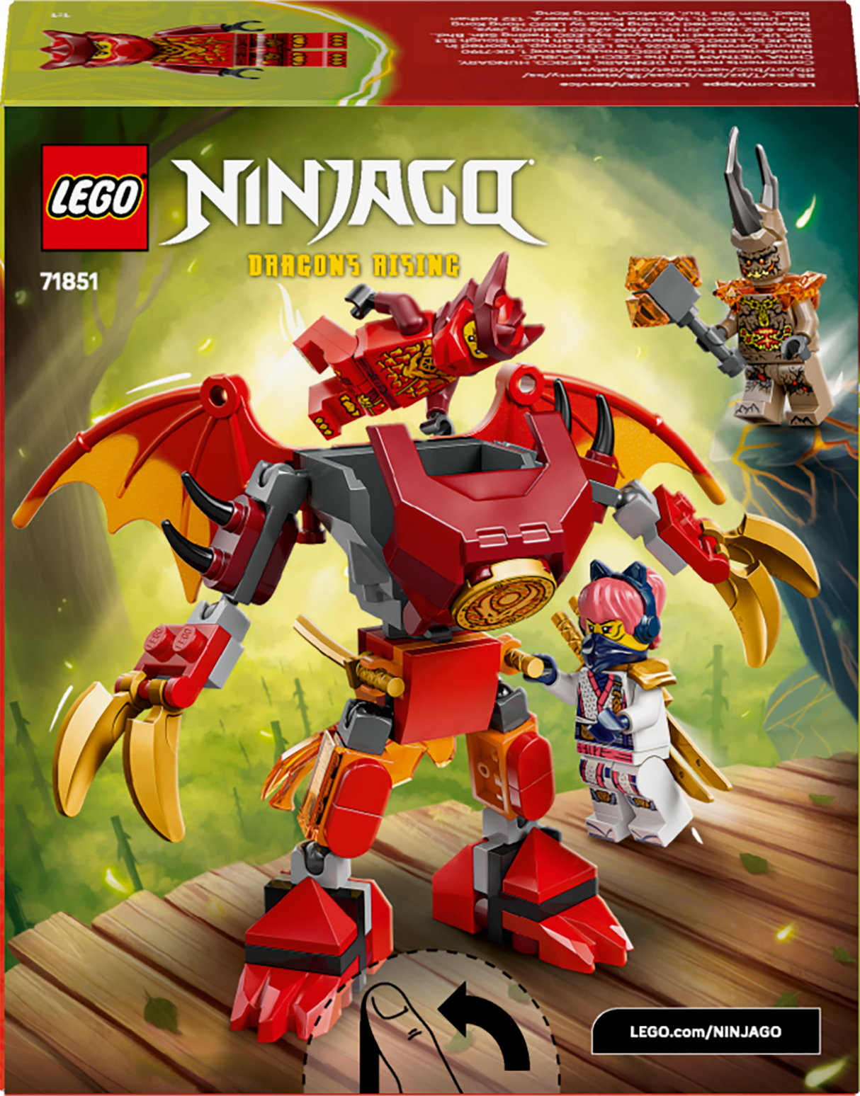 LEGO Ninjago Kai draakoniroboti lahingupakk 71851L