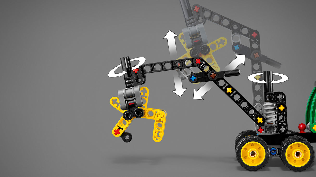 LEGO Technic John Deere 1470H ratastega harvester 42218L