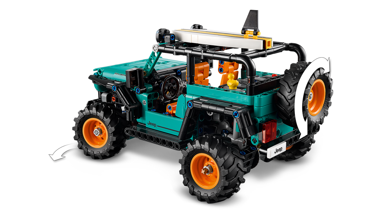 LEGO Technic Jeep Wrangler Rubicon linnamaastur 42227L