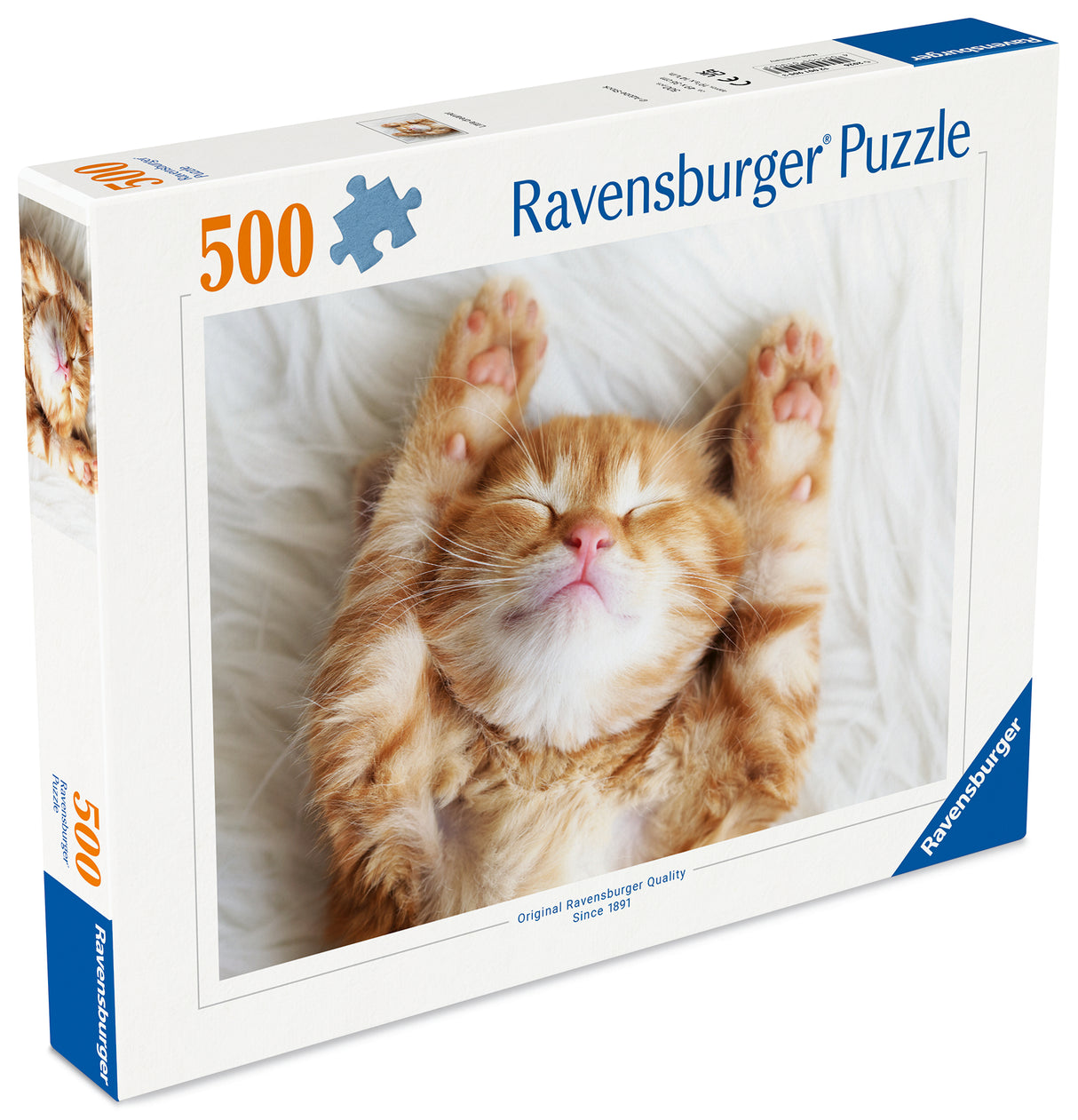 Ravensburger pusle 500 tk: magav kiisu 12001905V