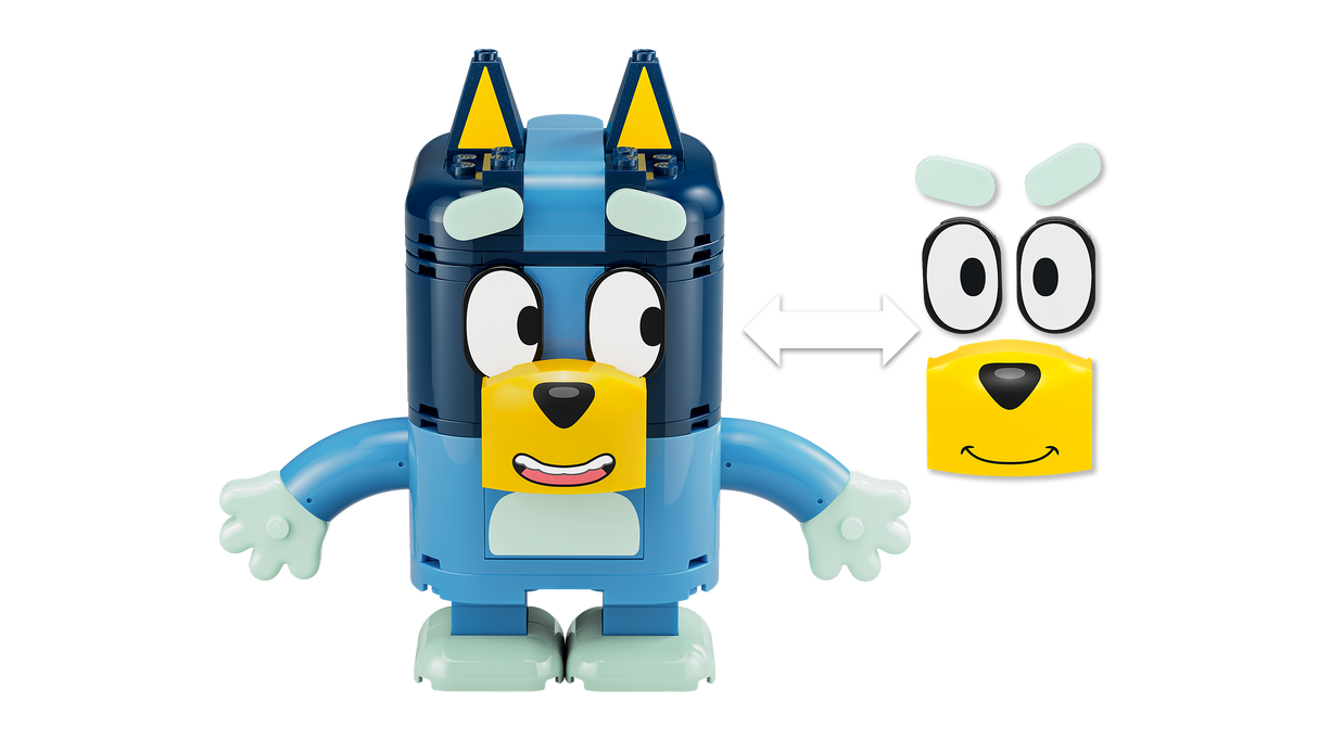 LEGO Bluey Klotsidest kokkupandav Bluey perekond 11217L