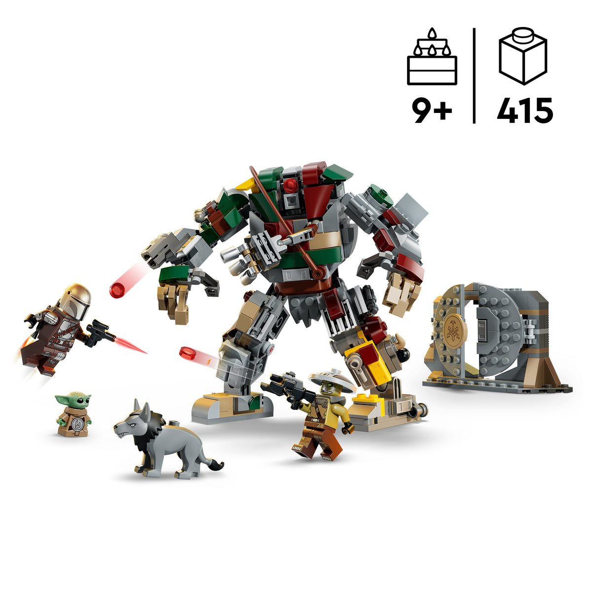 LEGO Star Wars Hutti palee valvurdroidide lahing 75451L