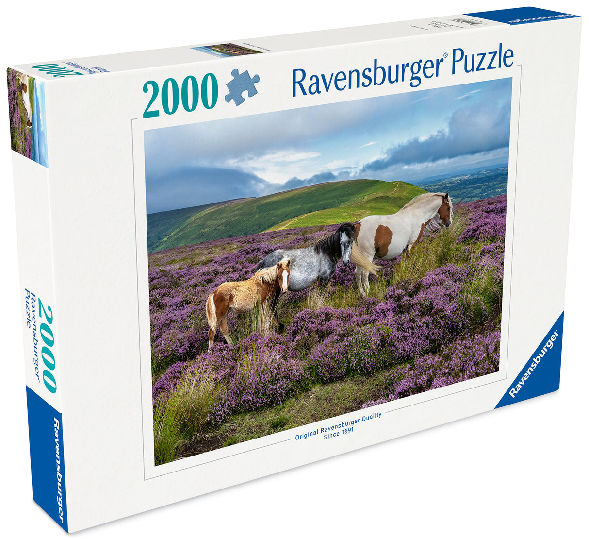 Ravensburger pusle 2000 tk: metsikud hobused aasal 12001751V