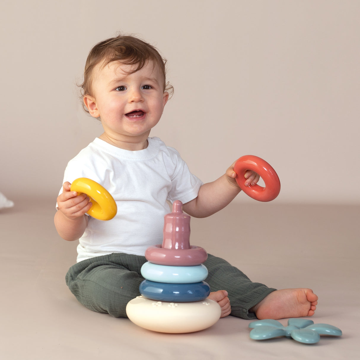 Smoby püramiid Roly Poly - värviline 140322S