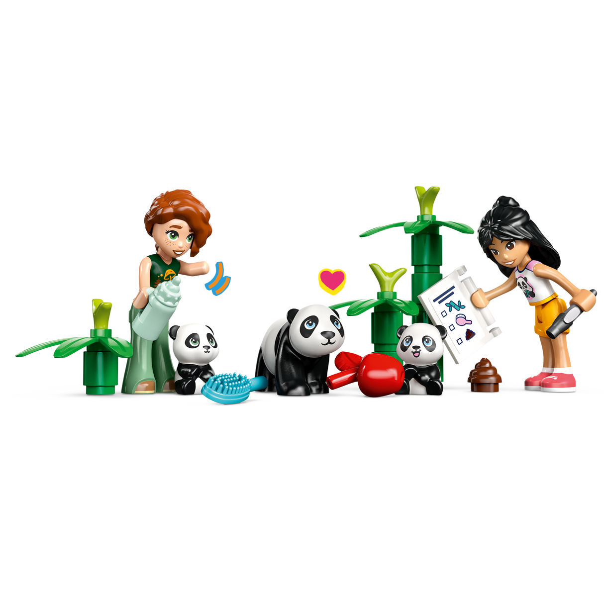 LEGO Friends Panda varjupaik ja loomade eest hoolitsemine 42648L