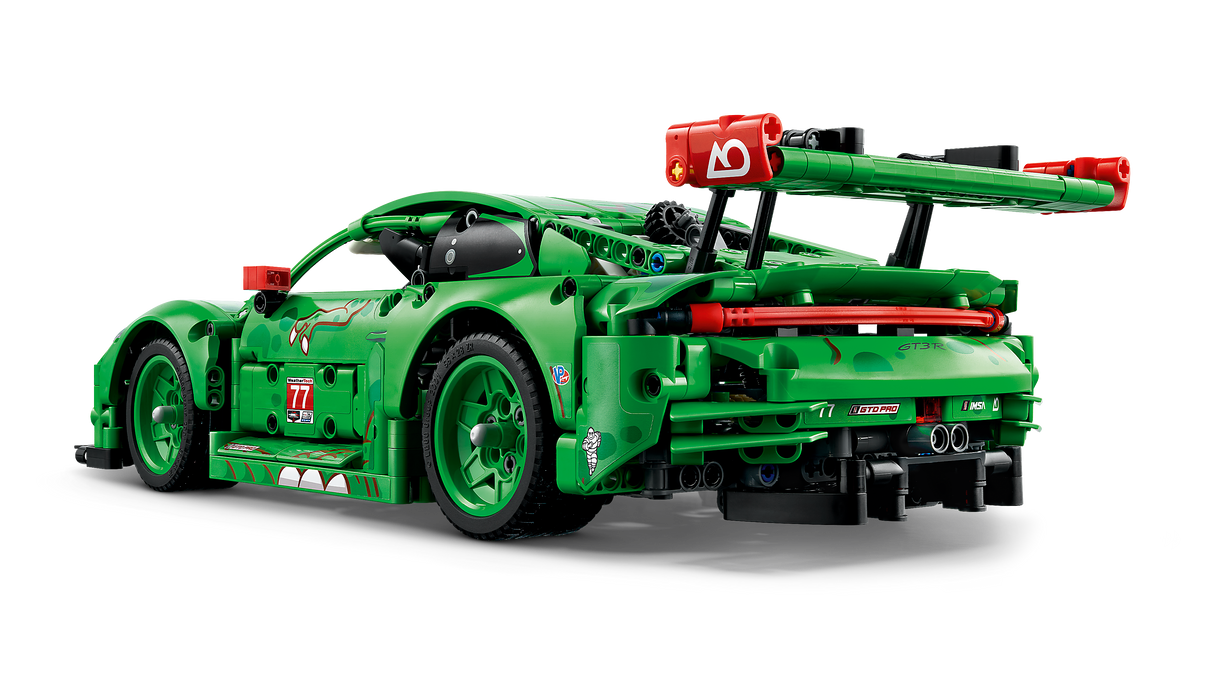 LEGO Technic Porsche 911 GT3 R Rexy AO Racing võidusõiduauto 42224L