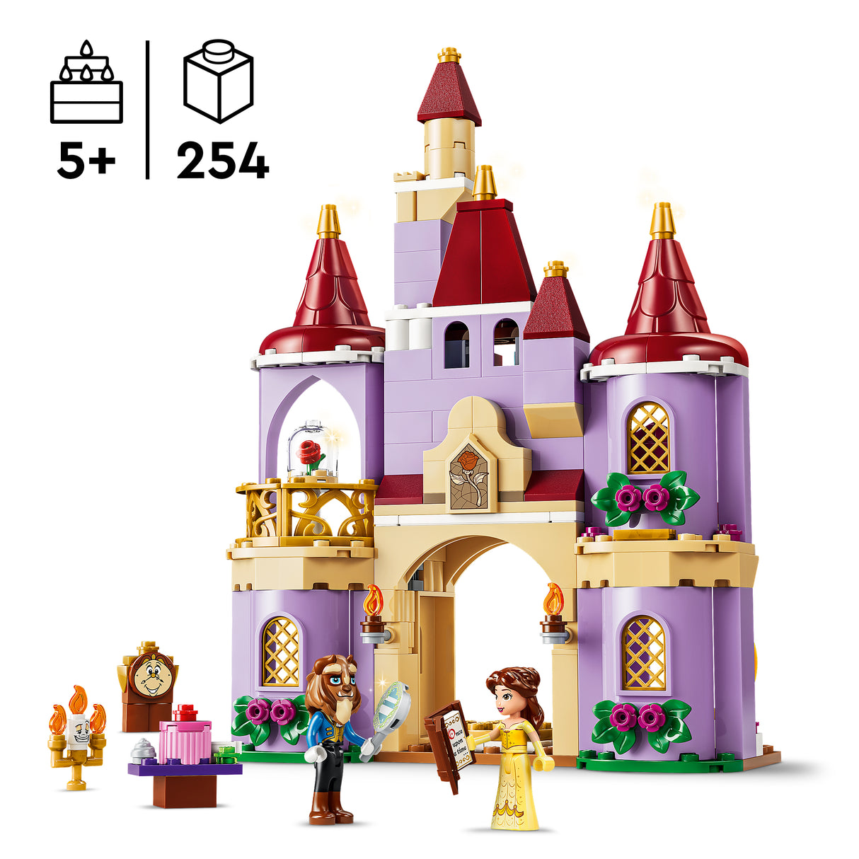LEGO Disney Princess Belle ja koletise võlutud loss 43289L