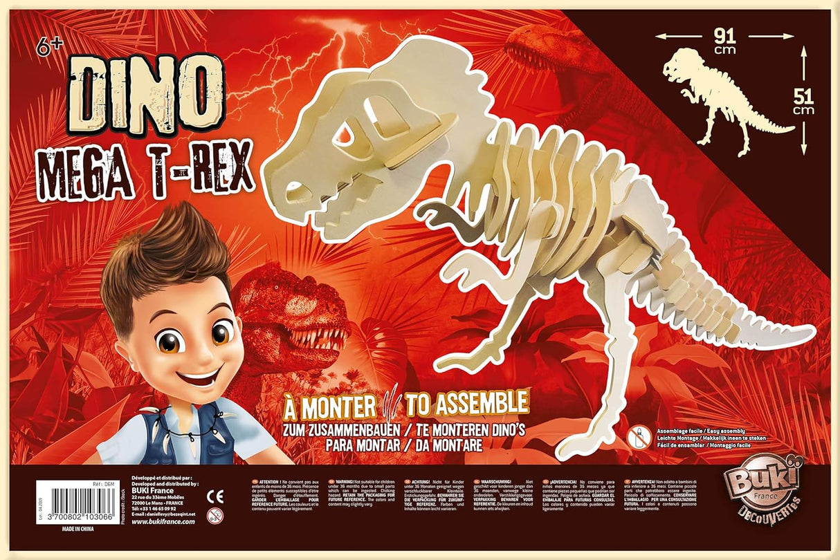 Buki atraktiivne 3D Mega dinosaurus D6MI