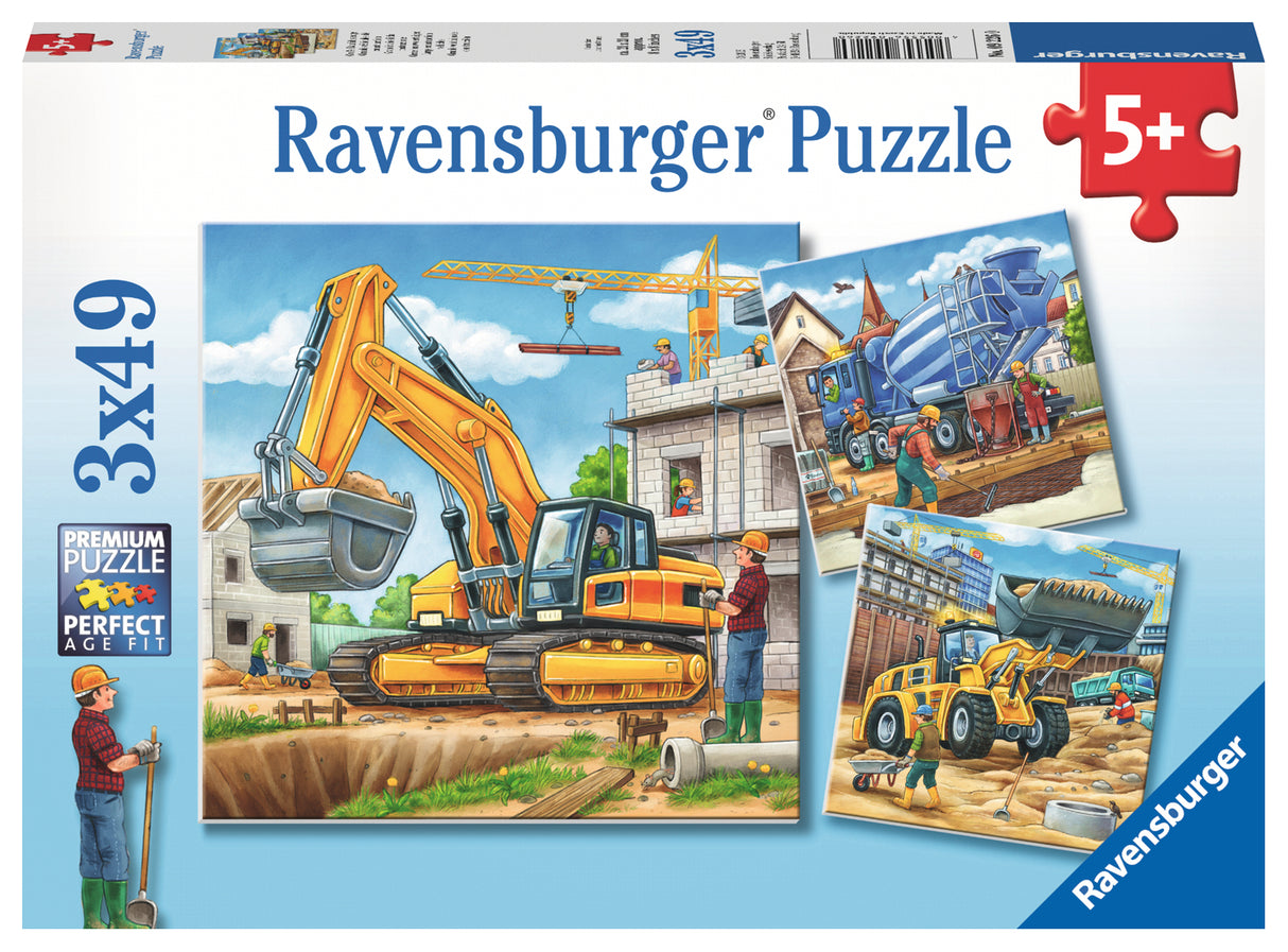 Ravensburger pusle 3x49 tk: Masinad
092260V