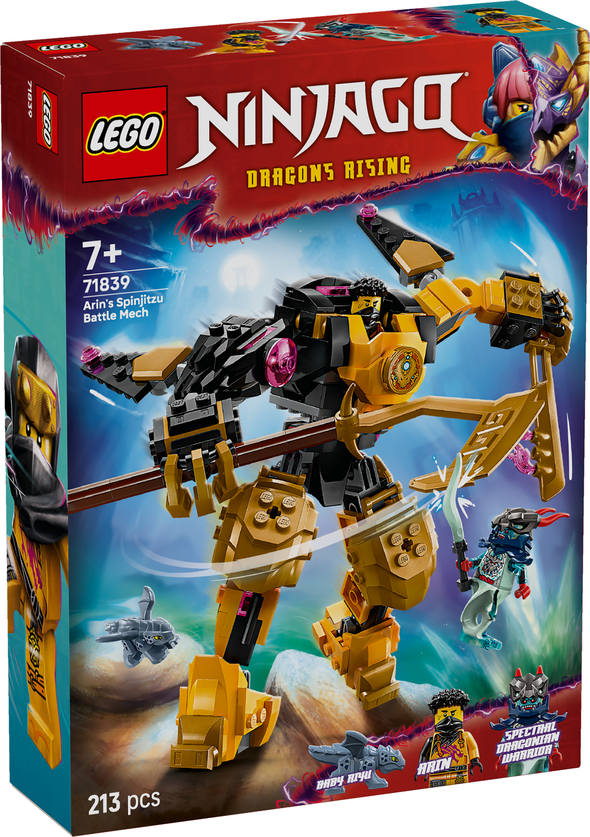 LEGO Ninjago Arini spinjitzu lahingurobot 71839L