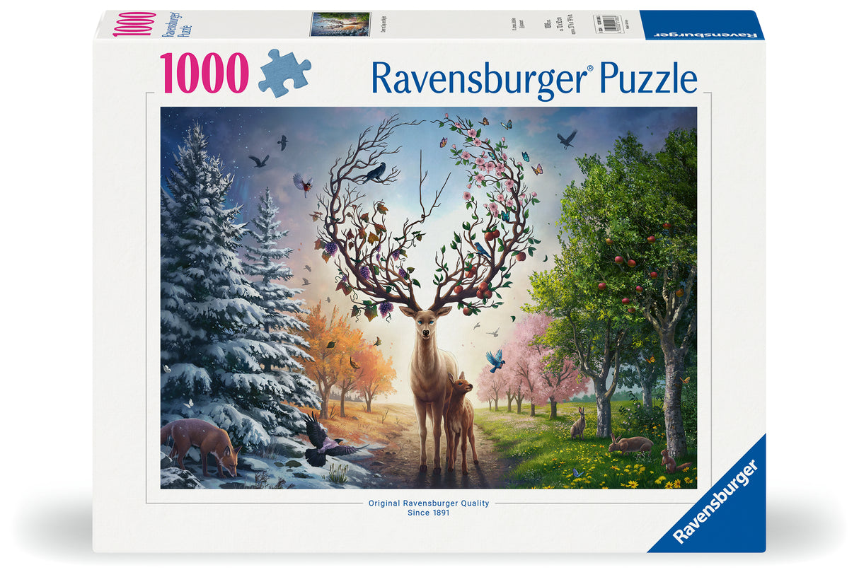 Ravensburger pusle 1000 tk: maagiline hirv 12001088V