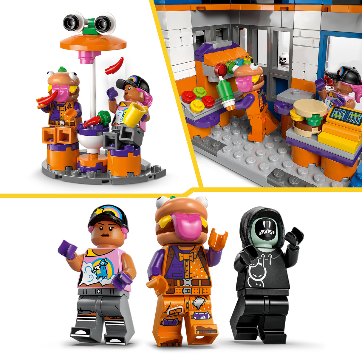 LEGO Fortnite Durrr burgeri restoran
77076L