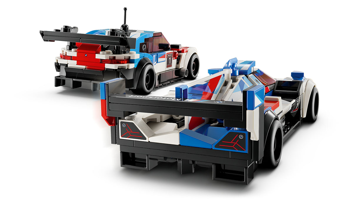 LEGO Speed Champions BMW M4 GT3 & BMW M Hybrid V8 võidusõiduautod 76922L