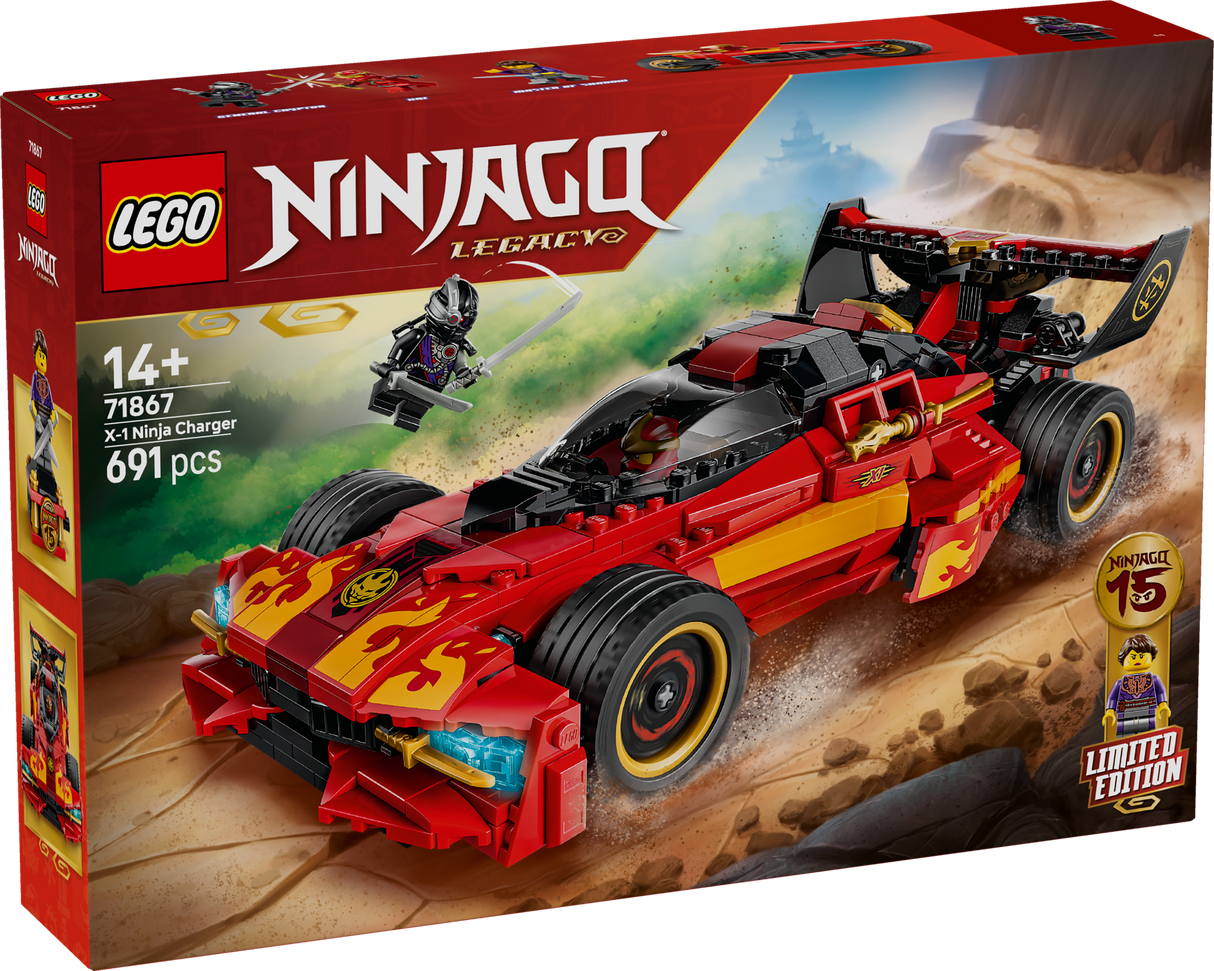 LEGO Ninjago X-1 Ninja charger 15. aastapäev 71867L