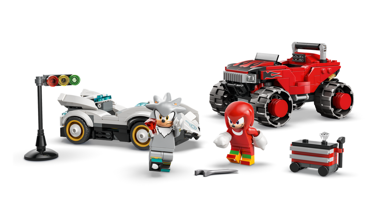 LEGO Sonic Silveri auto vs. Knucklesi hiigelveok 77118L
