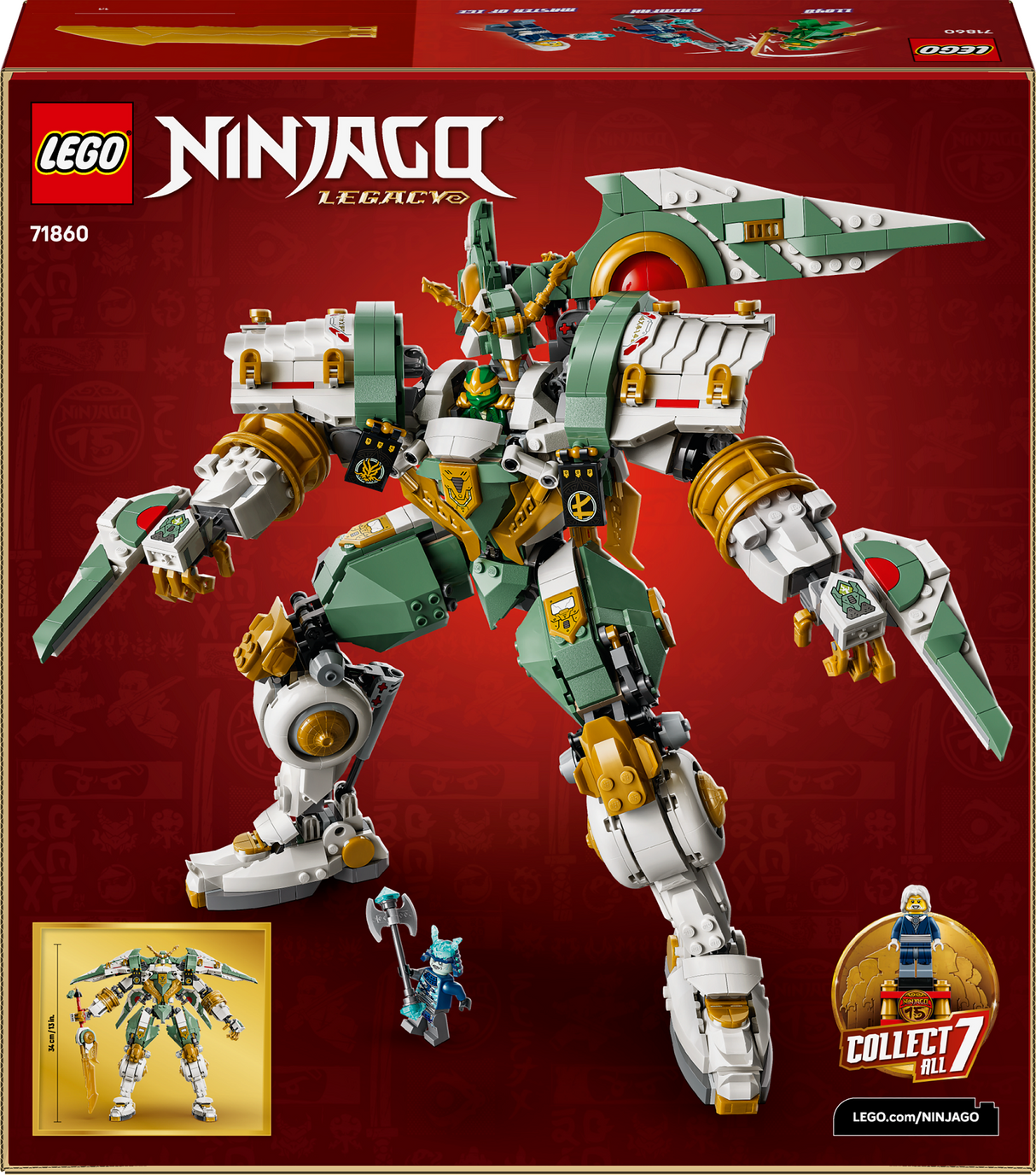 LEGO Ninjago Lloydi titaanroboti 15. aastapäev 71860L