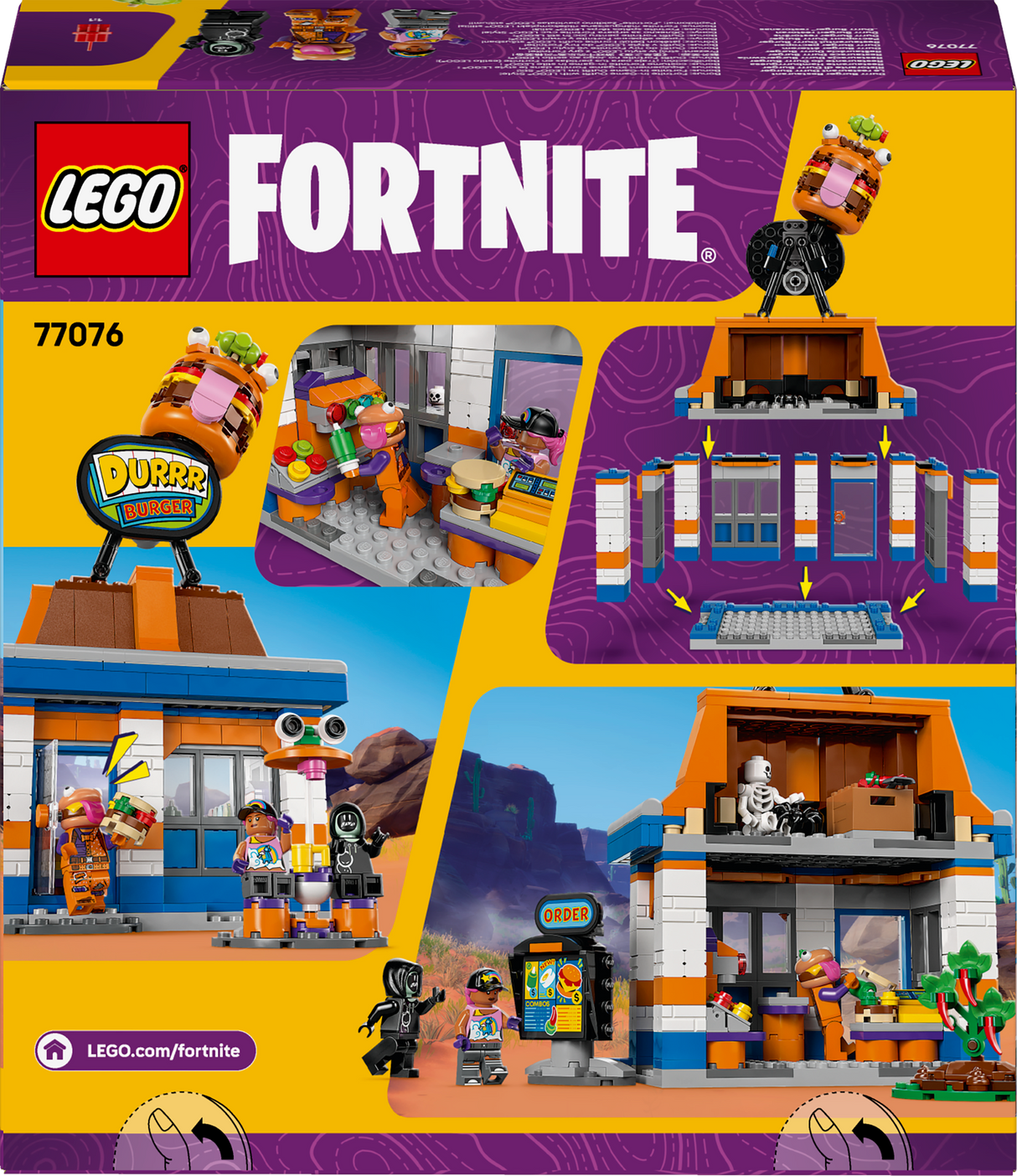 LEGO Fortnite Durrr burgeri restoran
77076L