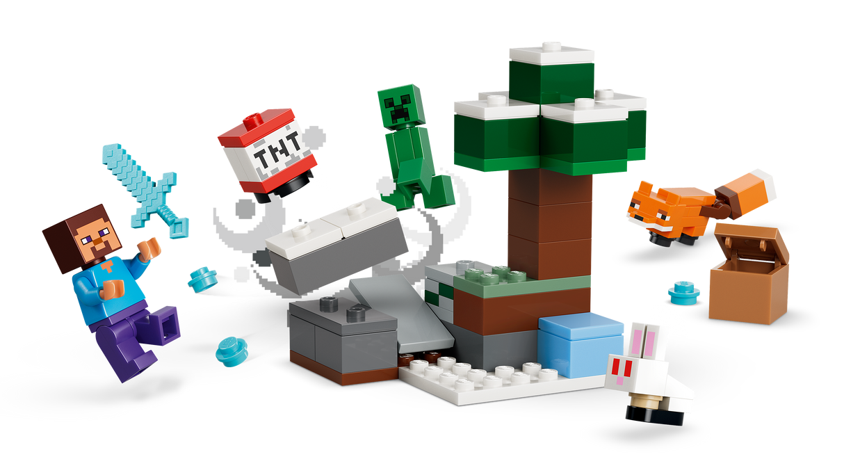 LEGO Minecraft Steve'i seiklus taigas 21583L
