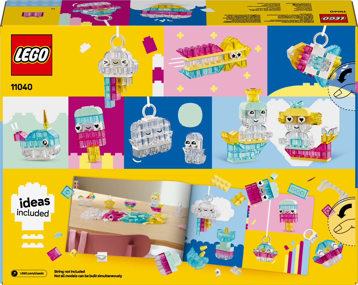 LEGO Classic maagiline läbipaistev kast 11040L