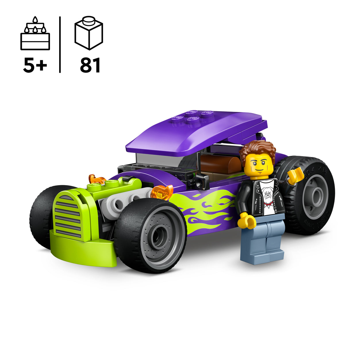 LEGO City Hot-rod-auto 60485L