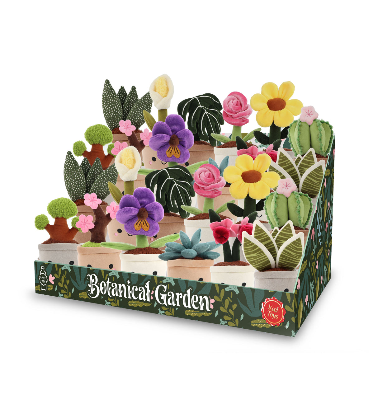 Keel Toys Keeleco Botanical taimed, 14 cm - 12 erinevat SE4950K
