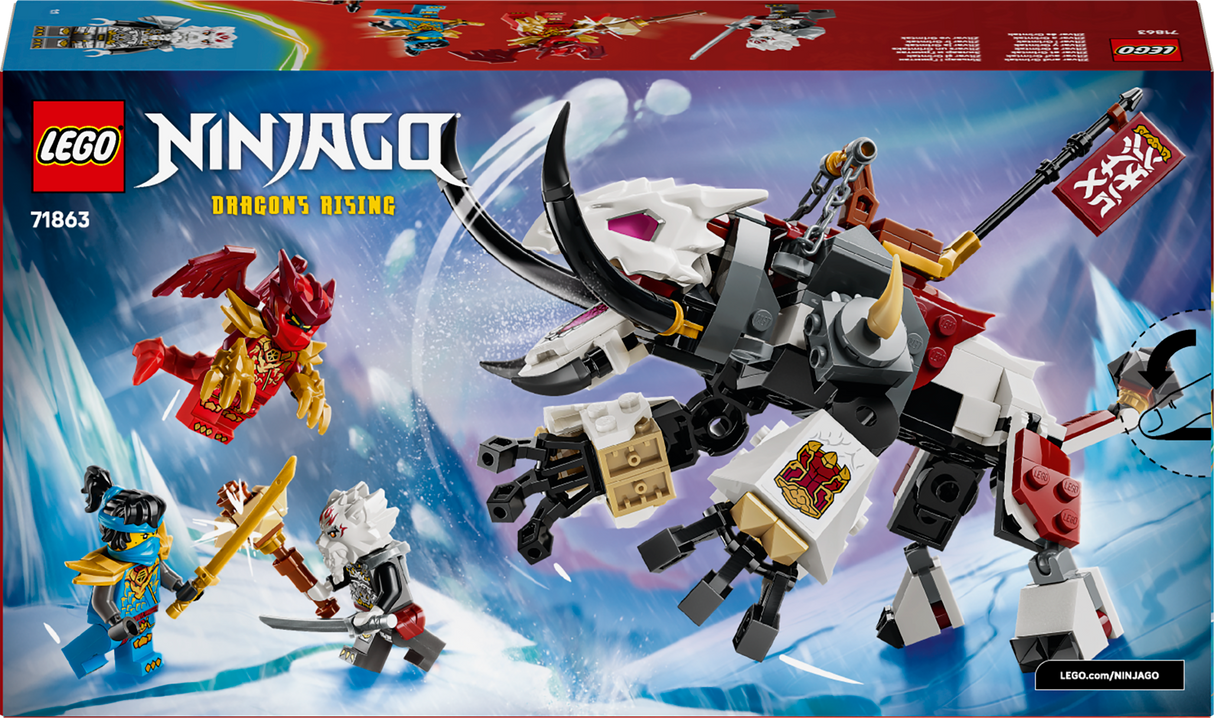 LEGO Ninjago Zilvar ja Grimtak, lohekoletis 71863L