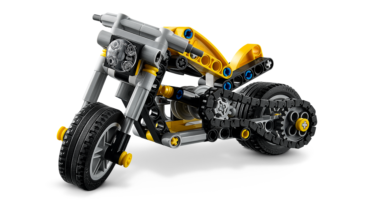 LEGO Technic Kollane mootorratas 42225L