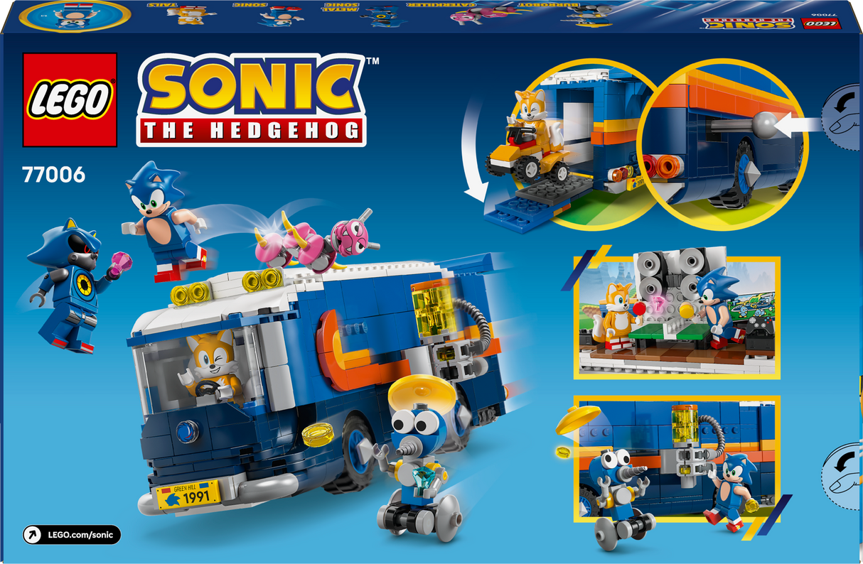 LEGO Sonic Team Sonic veoauto 77006L