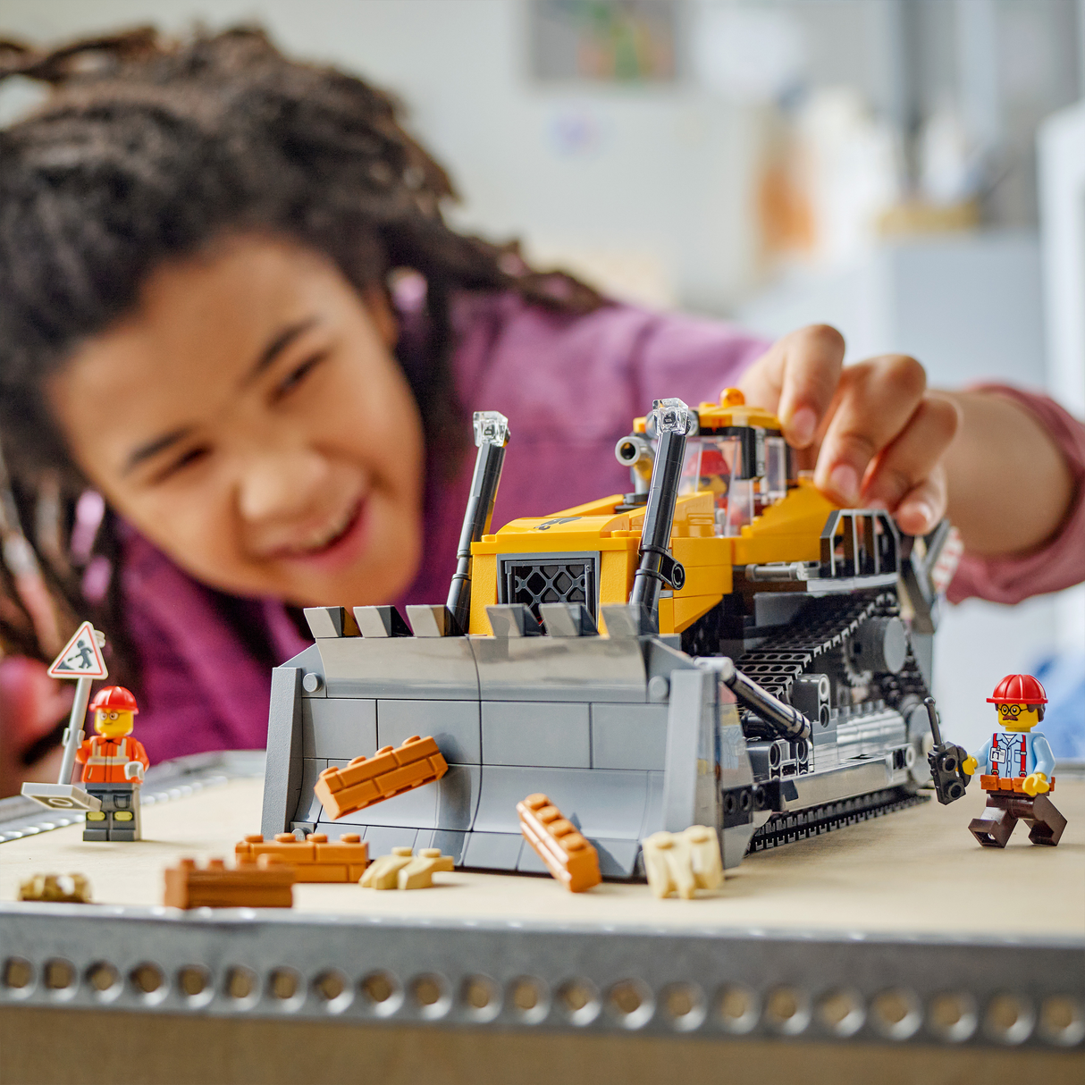 LEGO City Kollane buldooser esilaaduriga
60466L