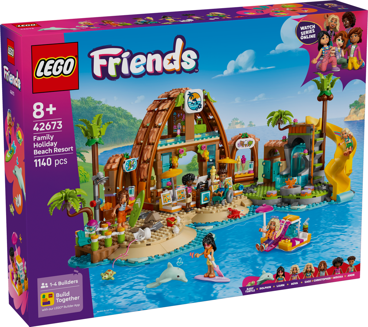 LEGO Friends Perepuhkuse rannakuurort
42673L