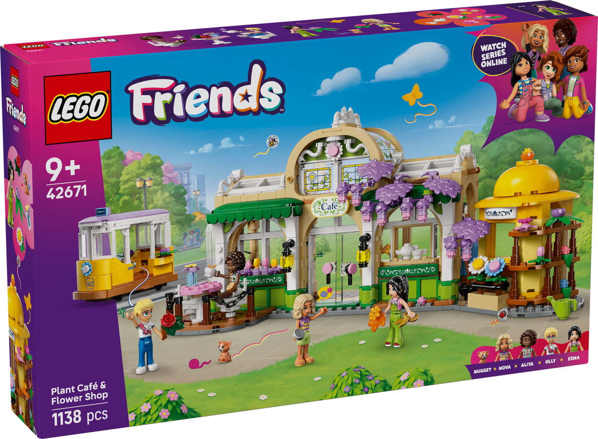 LEGO Friends Taimekohvik ja lillepood
42671L