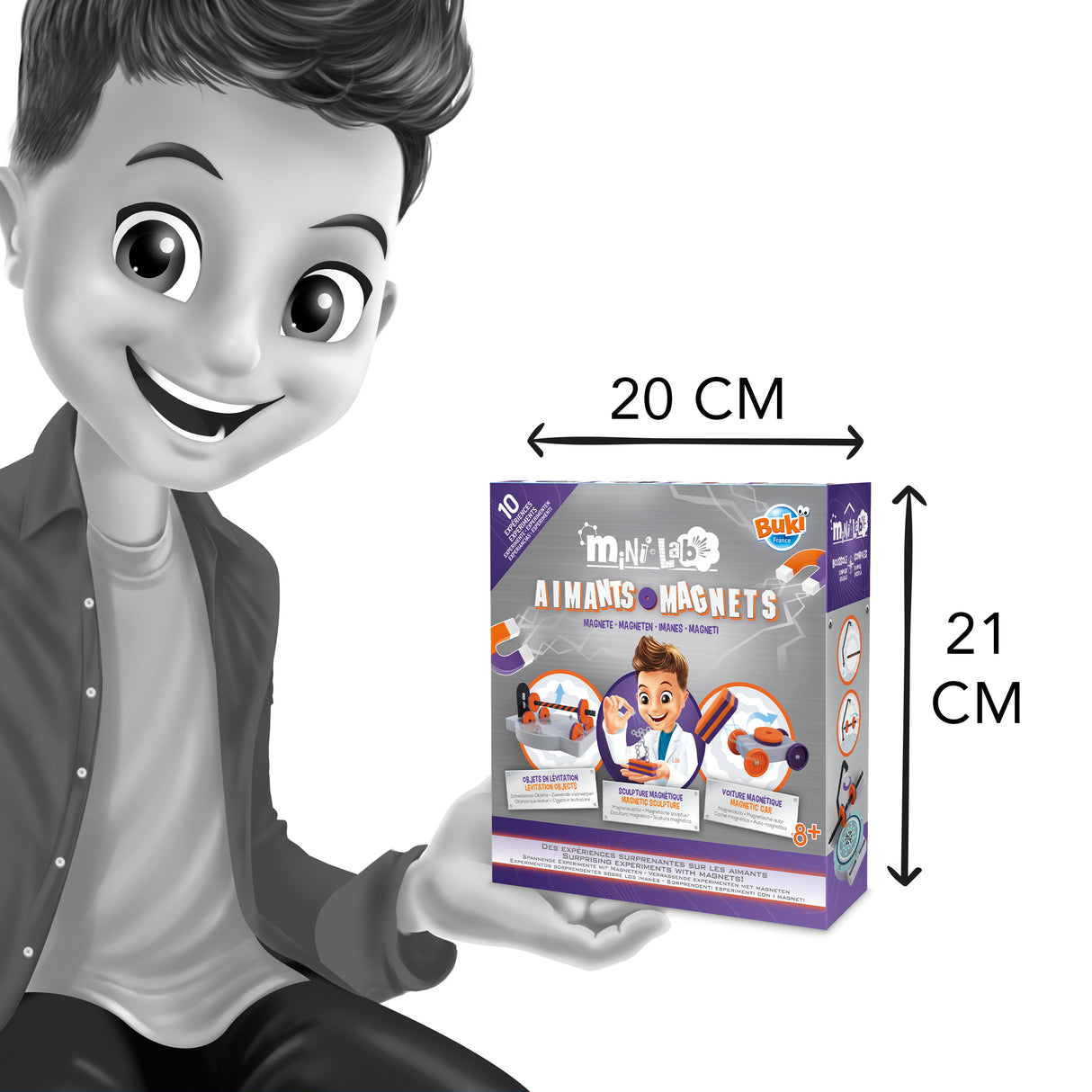 Buki Mini Lab magnetikomplekt 3018I