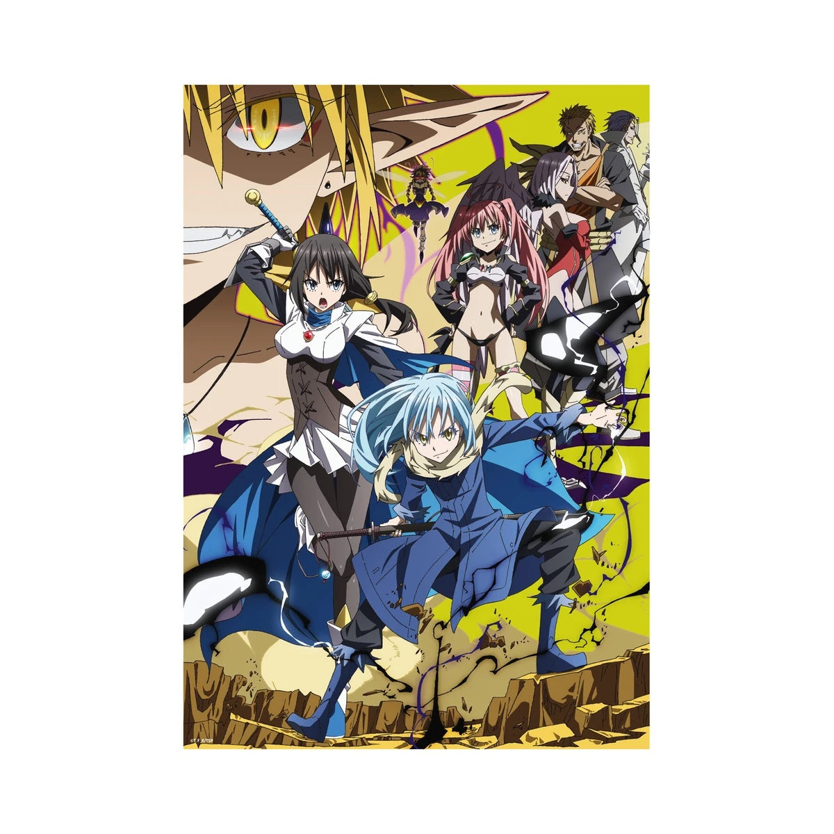 Dino pusle 500 tk: Anime Slime 50286D